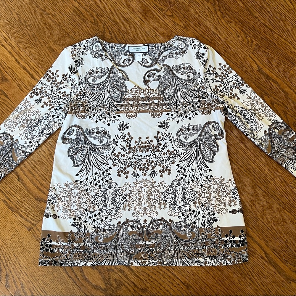 3/4 length sleeve top